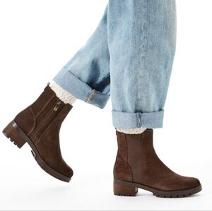 Björndal Dark Brown Leather Boots Size Woman's 9